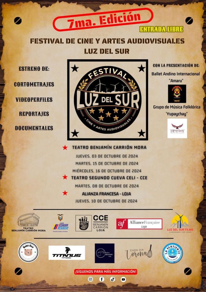 El evento es gratuito y se está promocionando mediante afiches.