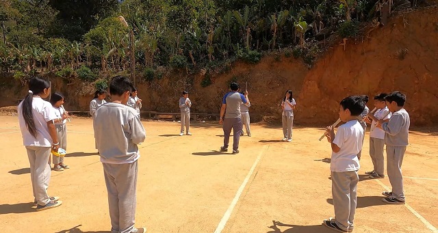 Los estudiantes elevan la concentración gracias al proyecto.
