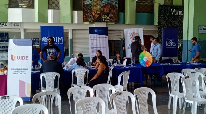 En el vestíbulo del Municipio de Loja se dio luz verde a la ‘Ruta de los derechos’.