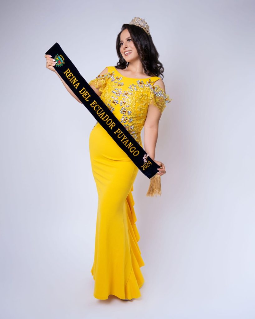 Doménica Tinoco se prepara para el certamen a cumplirse en Guayaquil.