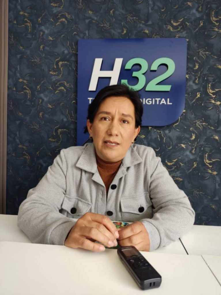 Alicia del Carmen Coronel Lituma, presidenta del movimiento ARE.