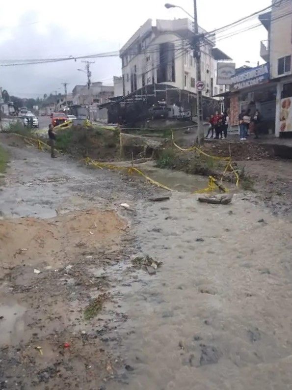 La ciudadela Las Pitas II viene atravesando dificultades, dada la paralización de los trabajos.
