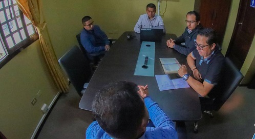 Se cumplió una reunión con personal de la Celec.