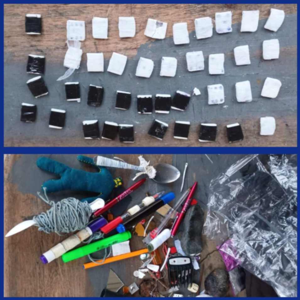 Lo decomisado por los militares fue entregado a la Policía Nacional.