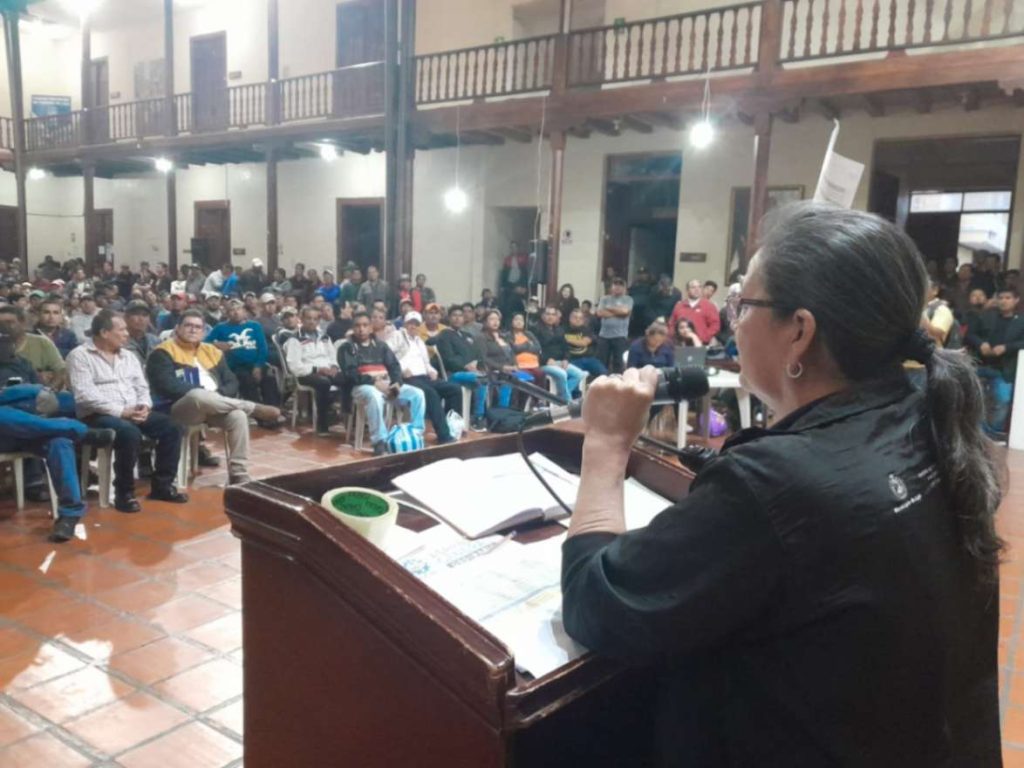 El Sindicato del Municipio tiene más de 800 integrantes.