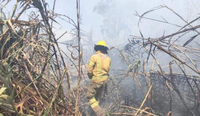 La tarde de ayer ocurrió el flagelo en el barrio Bolacachi.