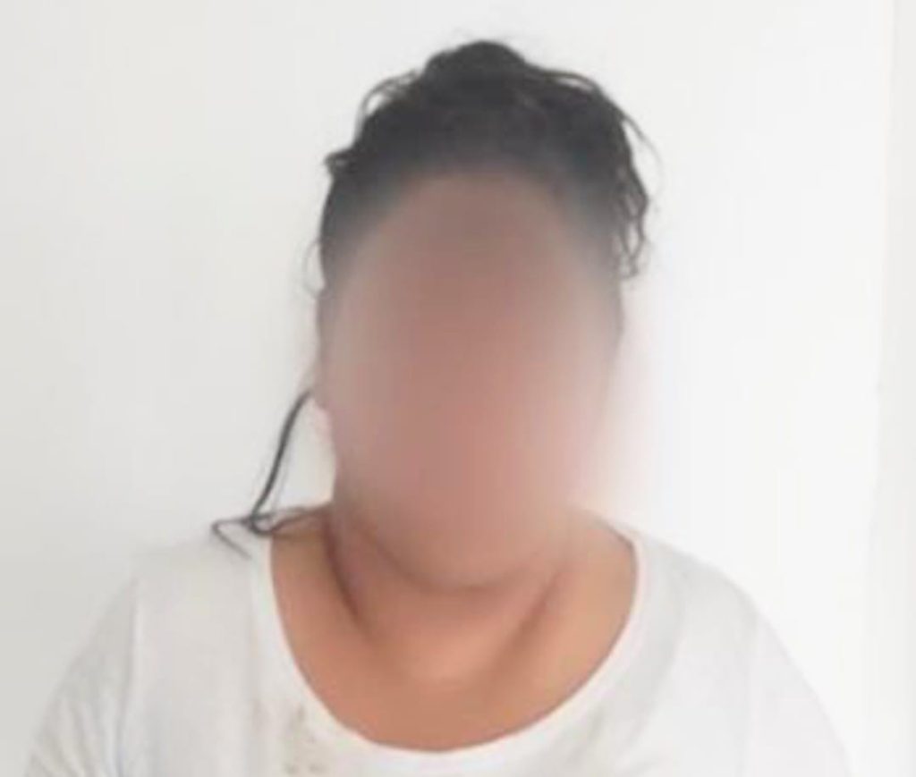 La droga que encontró la Policía Nacional en poder de la ahora procesada.