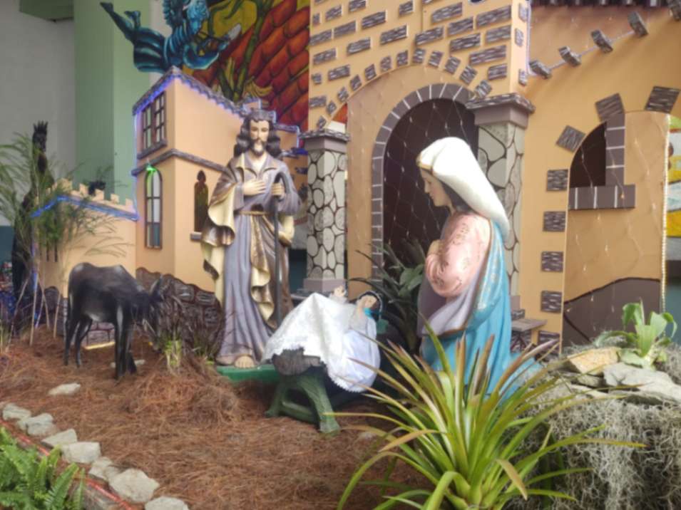 El nacimiento, también conocido como belén o pesebre, es uno de los símbolos de la denominada Nochebuena.