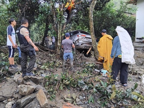 Varios son los daños registrados.