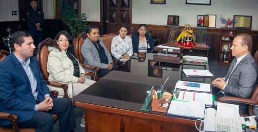 Se cumplió una reunión para analizar y poner en marcha el tema.