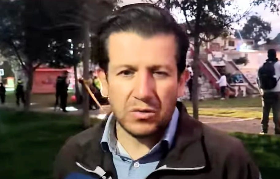 Fernando Vallejo Aguirre acudió a la escena del crimen en el parque recreacional Jipiro.