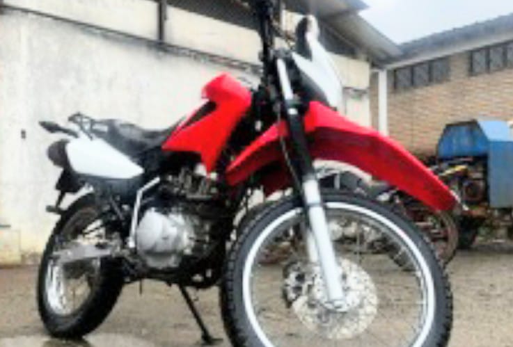 La motocicleta fue localizada en el sector Guayabales.