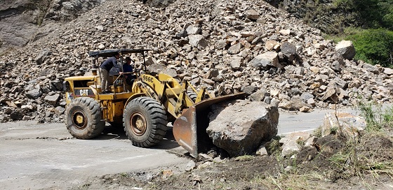 Un tramo de la vía Loja-Catamayo será cerrada por el lapso de tres horas.