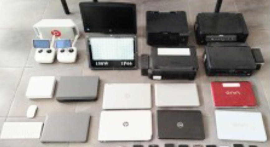 No se justificaron los objetos que se encontraron.