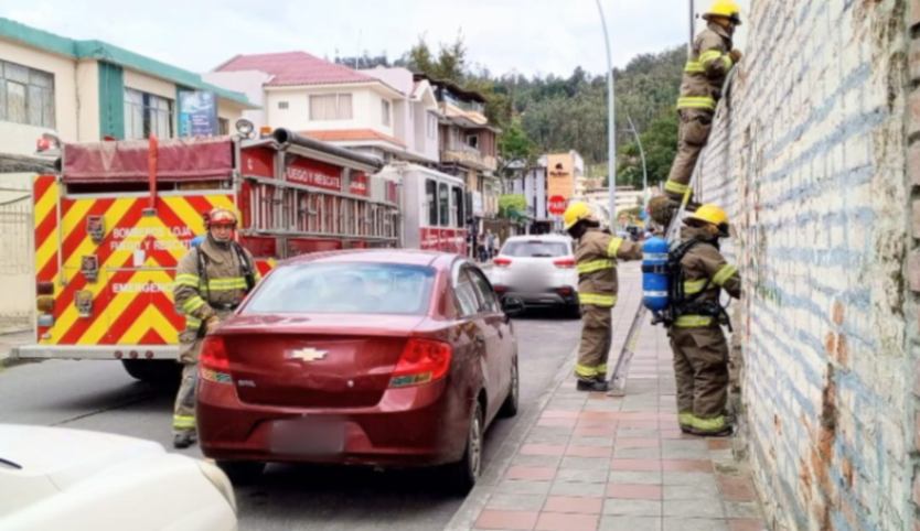 La emergencia se activó a eso de las 14:00.