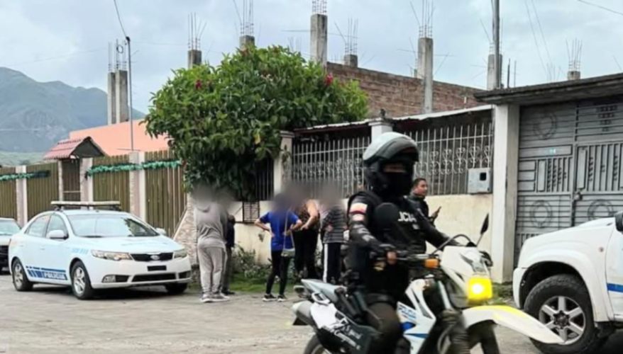 La Policía Nacional tomó procedimiento.
