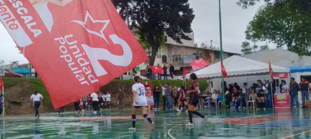 El movimiento Unidad Popular desde el parque Infantil se dirigió a los electores de la ciudad y provincia de Loja.