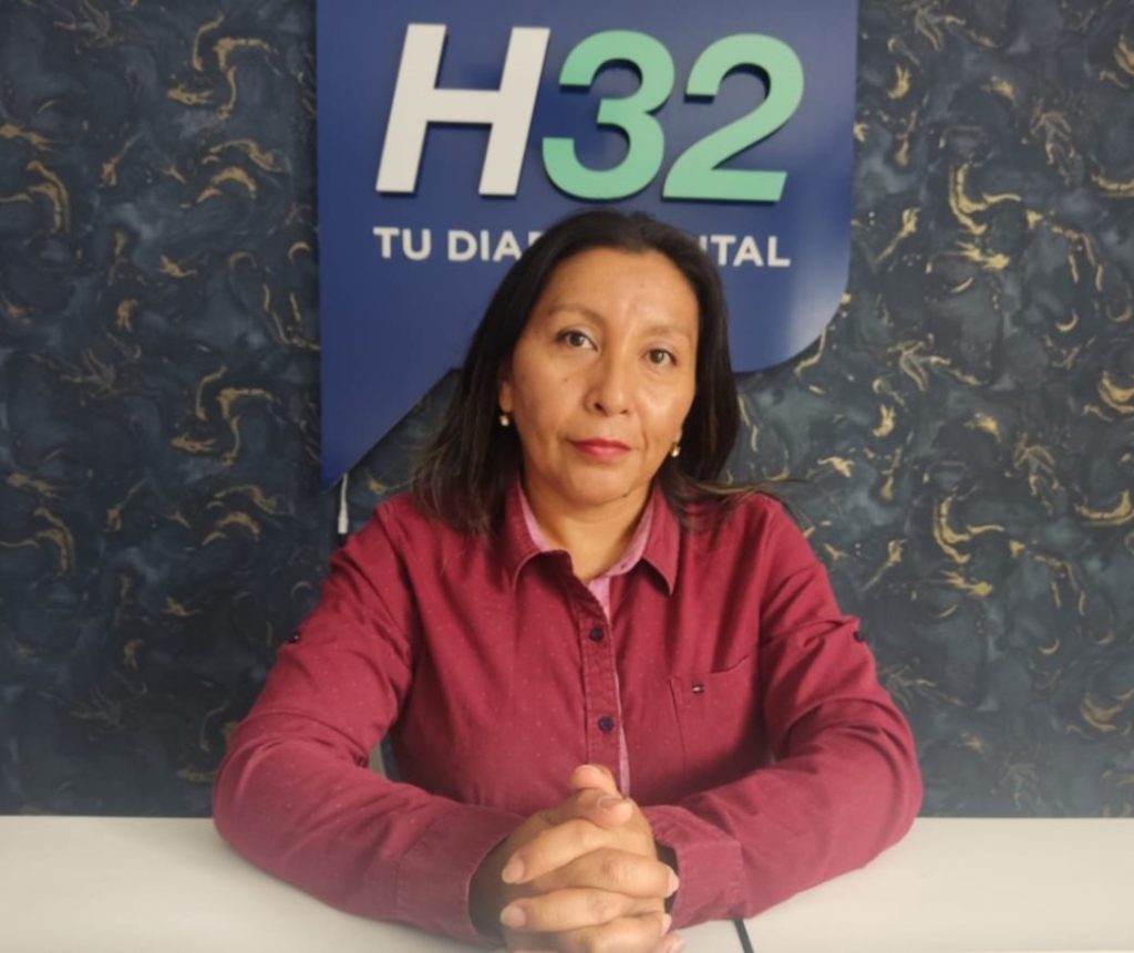 Gladys Piedad Gualpa Díaz, auspiciada por la lista A, aspira presidir el Colegio de Arquitectos de Loja, durante el período 2025-2027.