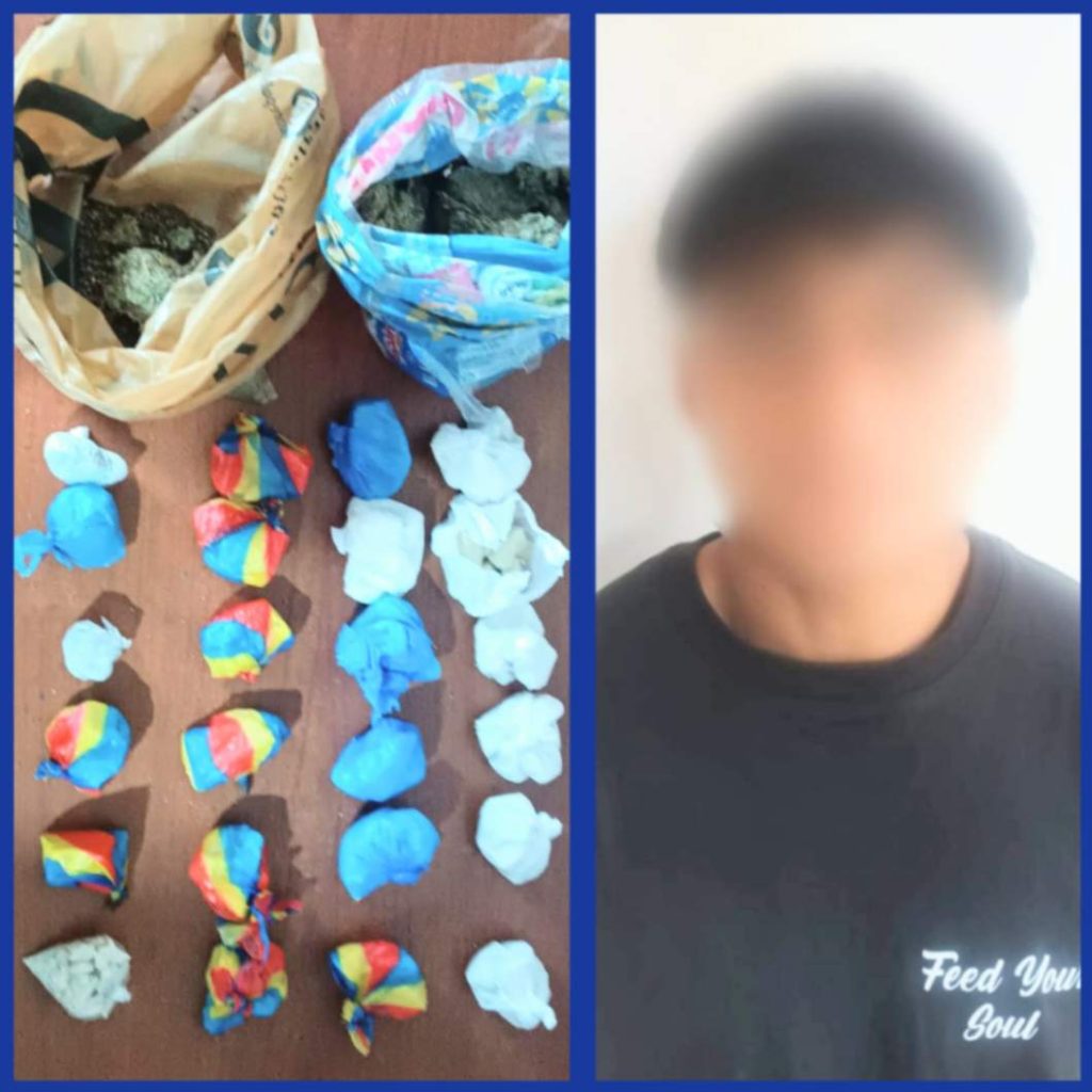 La droga encontrada a ‘Chico’ fue sometida a la Prueba de Identificación Preliminar Homologada (PIPH) y el resultado es positivo para esas sustancias.