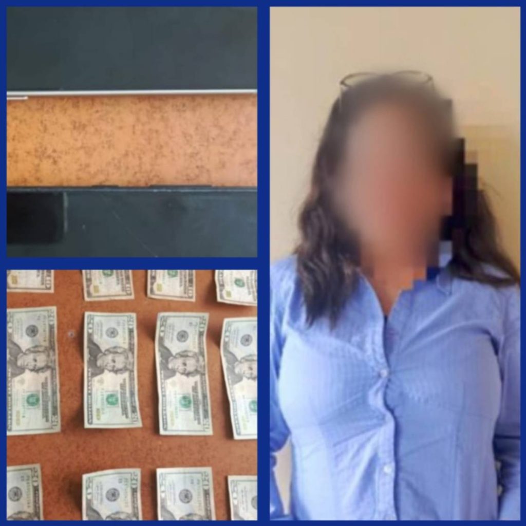 La mujer fue detenida la tarde del miércoles 12 de febrero de 2025.