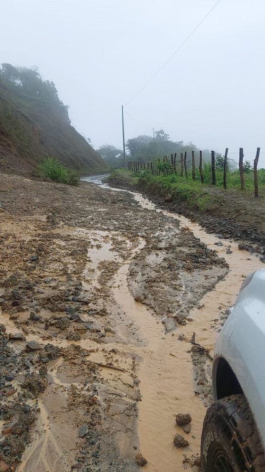 El problema de la parroquia ya conoce el COE-Cantonal, presidido por el alcalde, Orli Renán Flores.