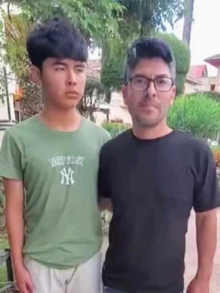 Él fue reportado como desaparecido por sus familiares.