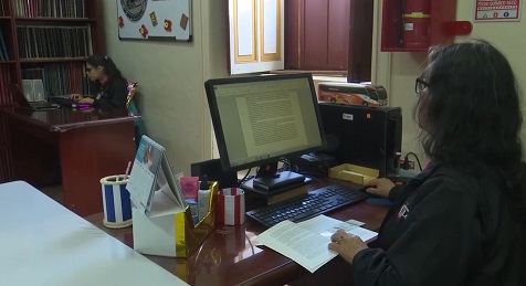 En el lugar realizan atención y apoyo para las personas con discapacidad visual.