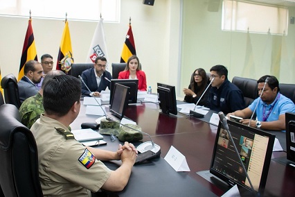 Se reunieron para analizar la situación de la provincia a causa del invierno.