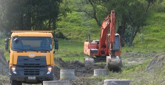 Los trabajos avanzan a buen ritmo.