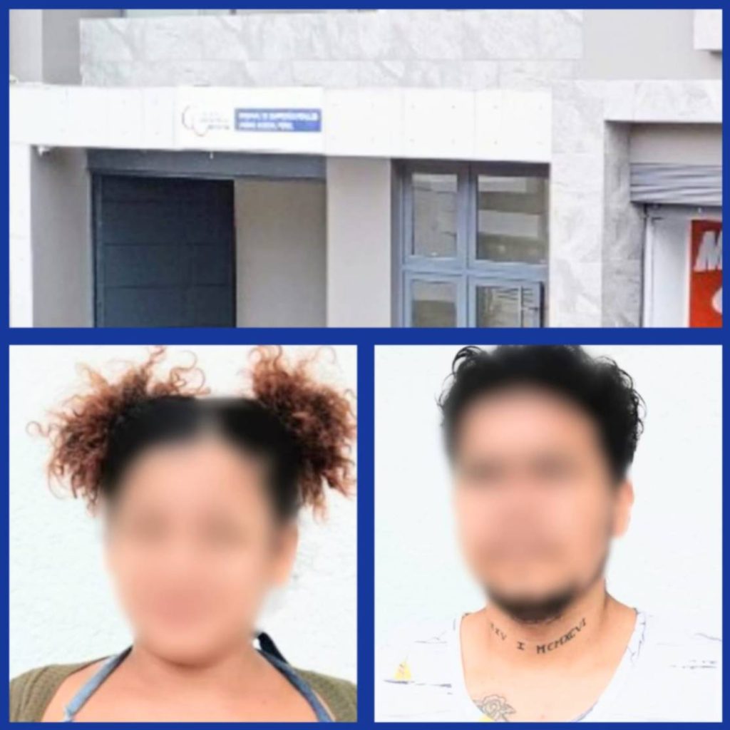 El y ella fueron capturados el viernes 28 de febrero de 2025.