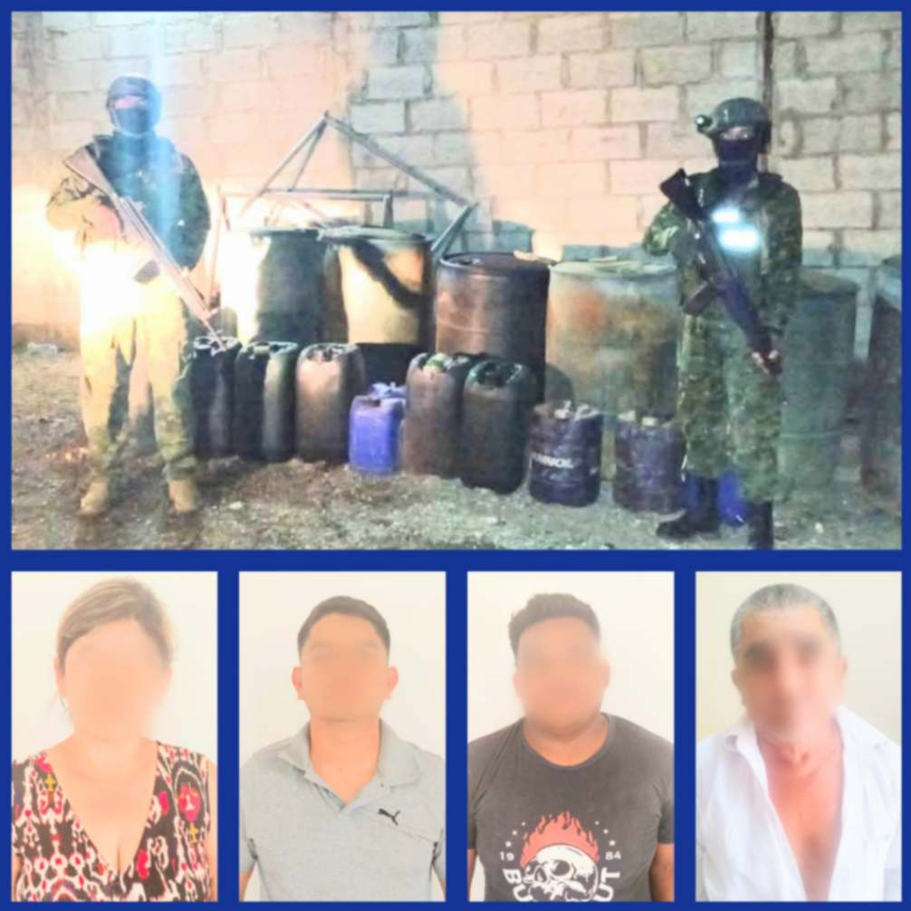 En el operativo se decomisaron varios objetos que probarían el cometimiento de ese delito.