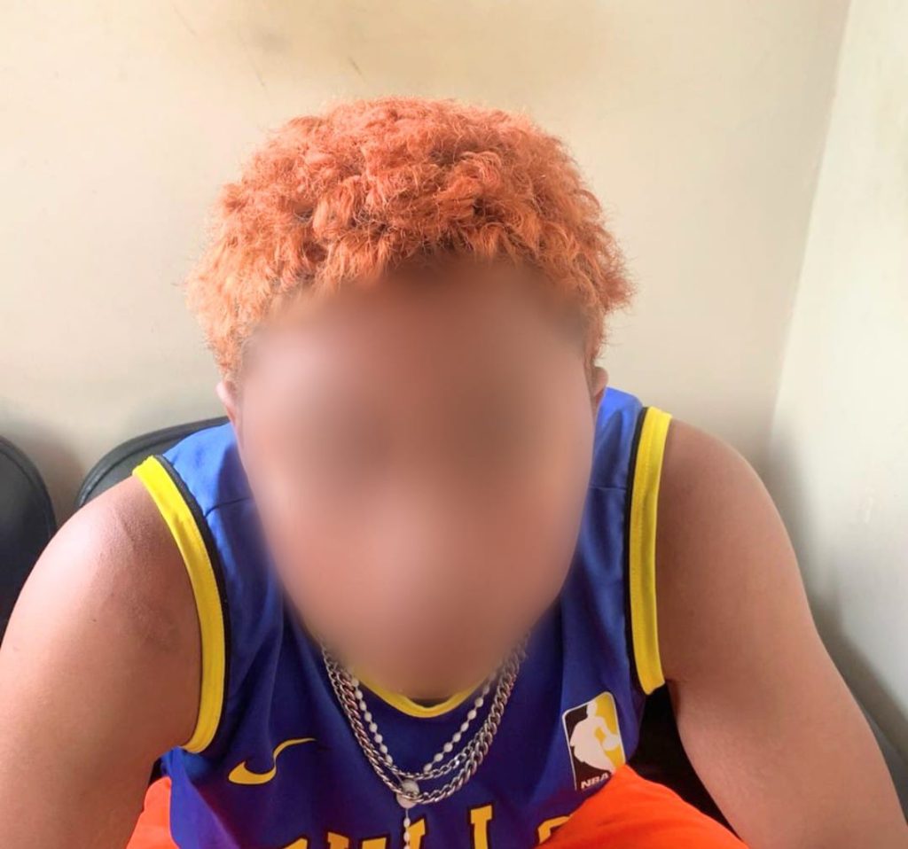 El cabello anaranjado delató al quinceañero de la provincia de El Oro.