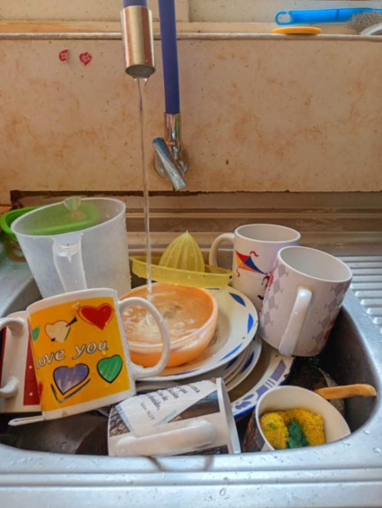 La situación es crítica en la ciudad por la falta de agua potable.