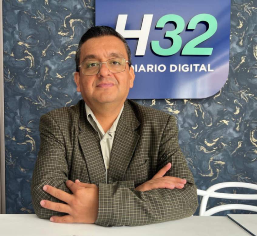 Alex Padilla Encalada, rector del Conservatorio Superior Salvador Bustamante Celi.