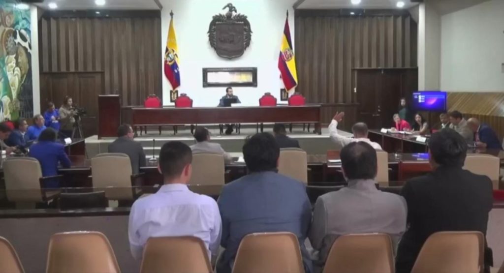 El Cabildo cumplió una sesión extraordinaria.