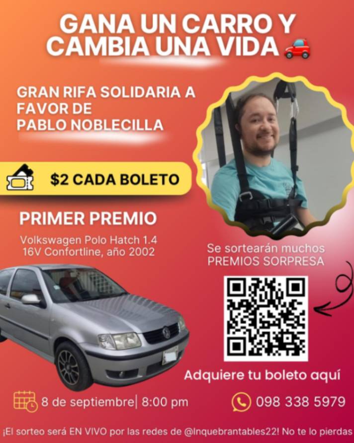 Es el arte con el que se invita a la comunidad a apoyar esta causa.