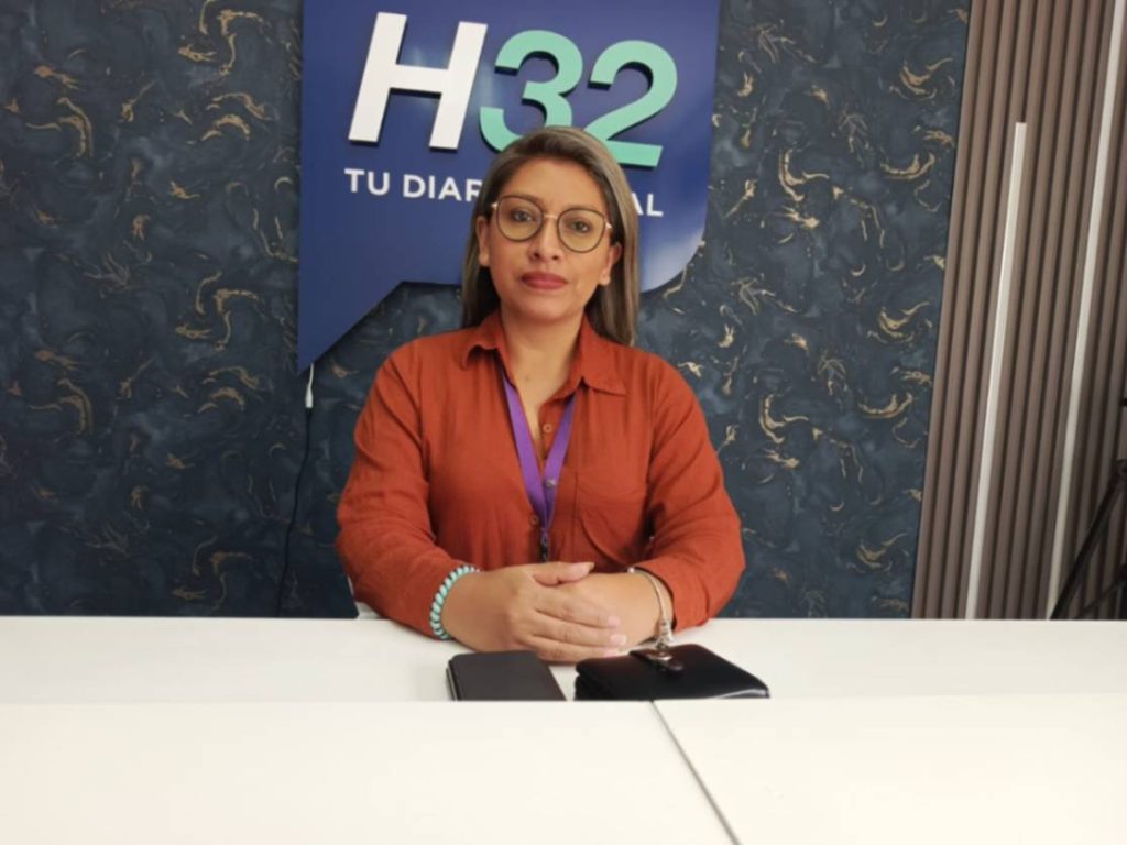 Ana Gabriela Angamarca Loaiza, responsable zonal del Programa de Sangre del MSP.