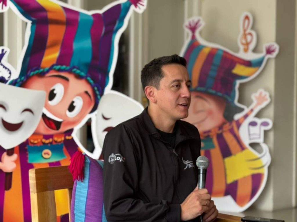 Rodrigo Benavides Peralta, coordinador del Festival Internacional de Artes Vivas (Fiavl).
