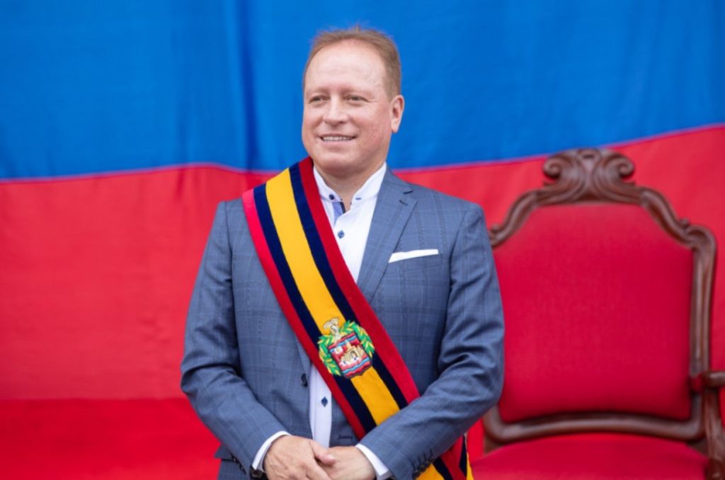 Franco Quezada asumió la alcaldía el 14 de mayo de 2023.