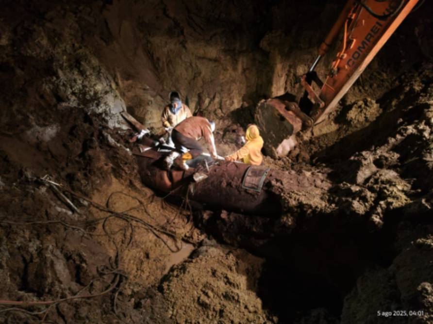 El último daño presentado fue en el sector Zalapa.