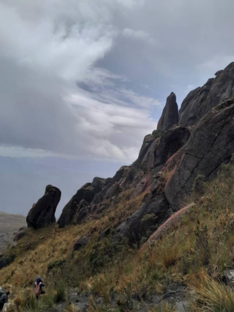  Los picachos constituyen una fuente de inspiración para los visitantes.
