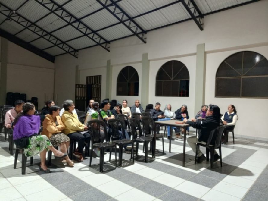 La agrupación fue conformada en días anteriores, en Alamor, cabecera cantonal de Puyango.