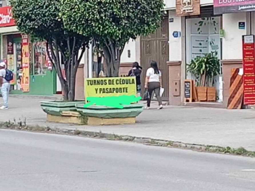 La imagen fue captada cerca del mediodía del último viernes, 19 de septiembre de 2025.