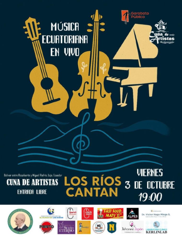 Promocional de la presentación de este viernes.