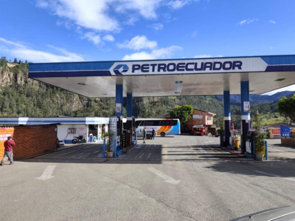 En la estación de combustibles de la ciudad, la venta fue nula el último fin de semana. (Fotografía cortesía Danny Vera)