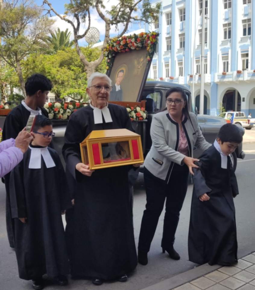 Hubo un acto especial en la iglesia Catedral, este lunes, 20 de octubre de 2025.