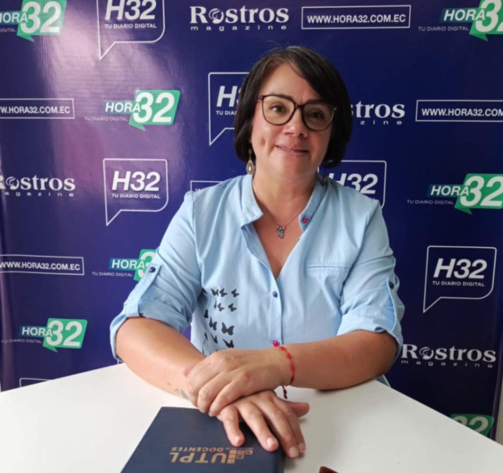 Loreto Sáez Pezo, coordinadora de la Unidad de Gestión Cultural de la UTPL.