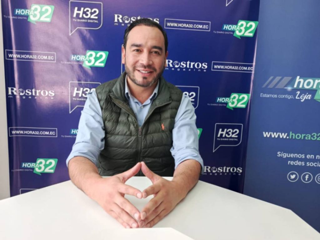 Juan Andrés González, asambleísta por Loja.