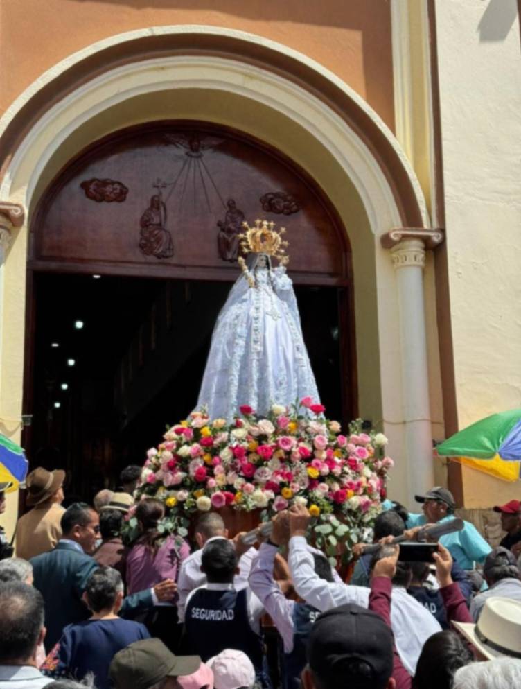 La ‘Churona’ permaneció 10 días en la parroquia catamayense.