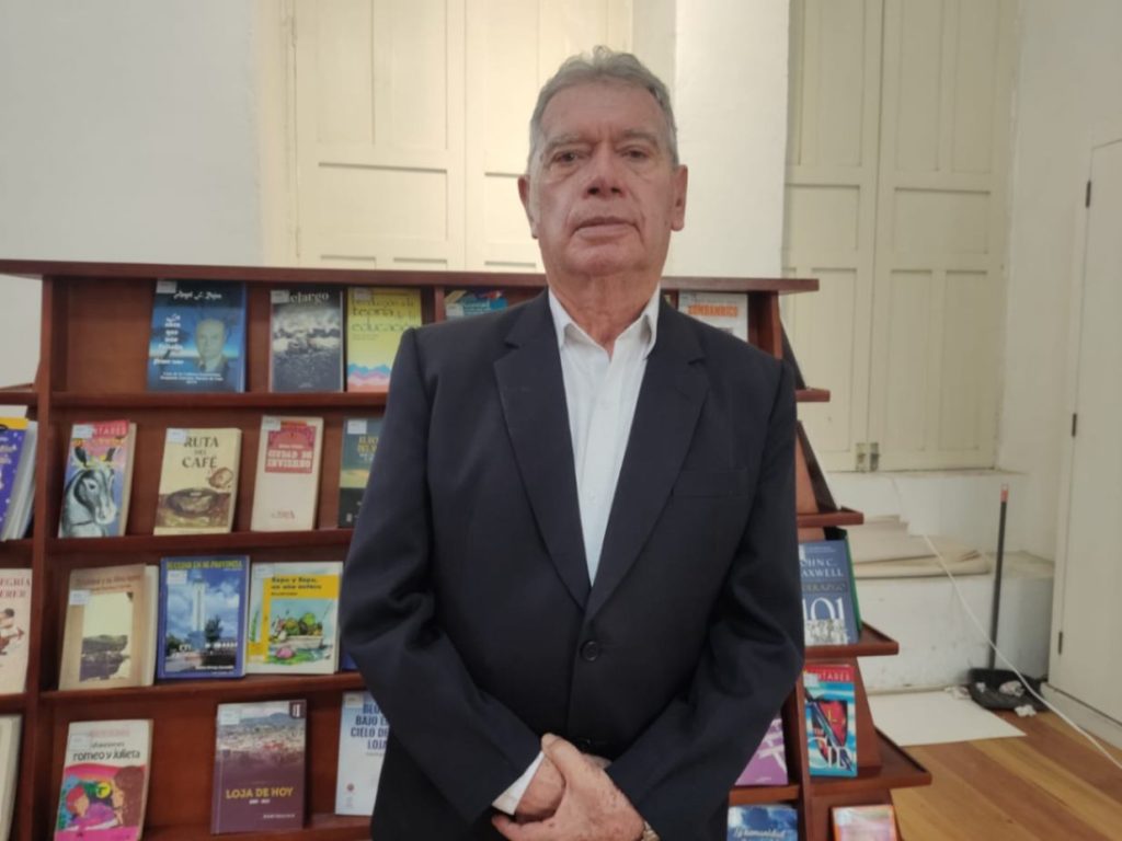 Nelson Efrén Novillo Bravo, presidente reelecto de la Adijunl.